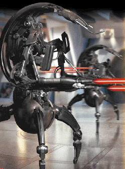 Destroyer Droid intelligence test #45: THE MIRROR!!!!!